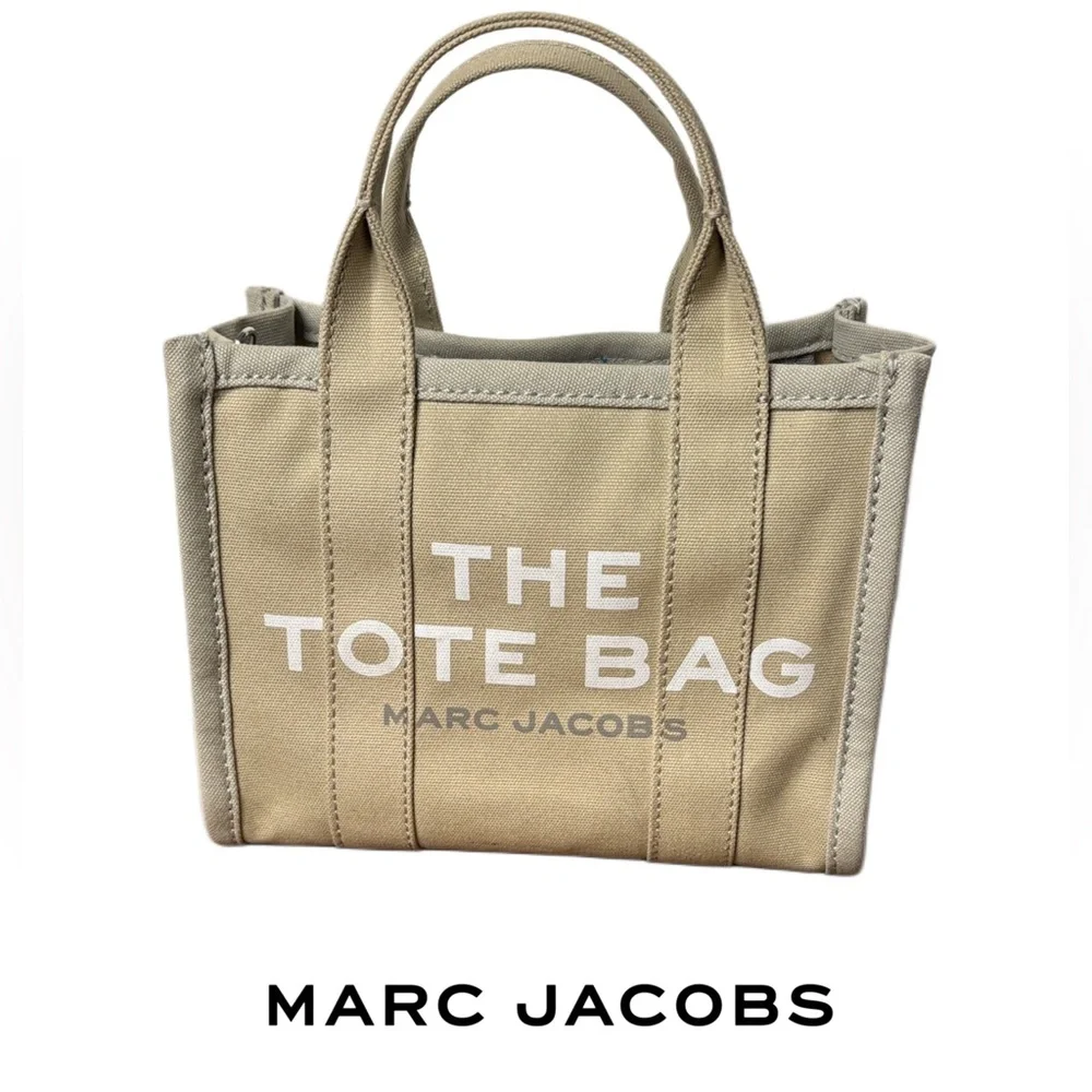 MARC JACOBS THE TOTE BAG- BEIGE COLORBLOCK - Picture 16 of 16
